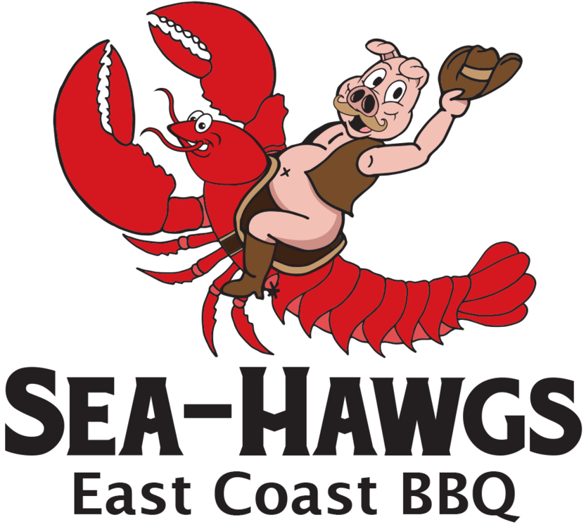 Sea-hawgs - Logo - Cartoon (1000x1000)