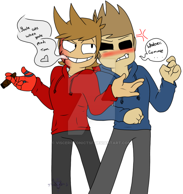 Image - Eddsworld Tom And Tord (600x636)
