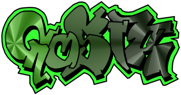 Gosia Koszulka Z Imieniem Damska - Graffiti (590x311)