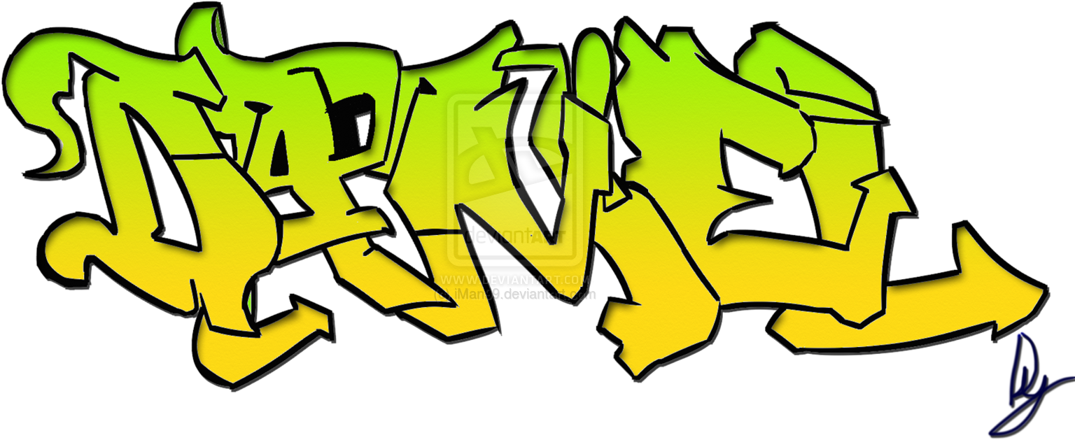 The Name Daniel In Graffiti - Graffiti (1600x867)