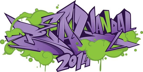 Real Vandal Graffiti On Behance - Illustration (600x302)