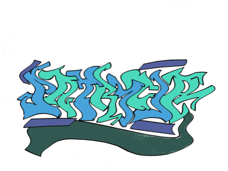 Graffiti - Illustration (446x335)