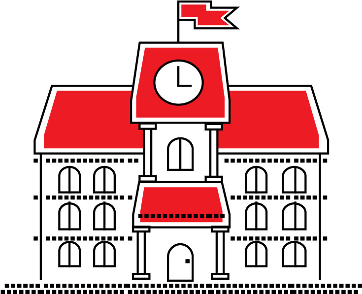 Direct Services To Public Schools - School (735x613)