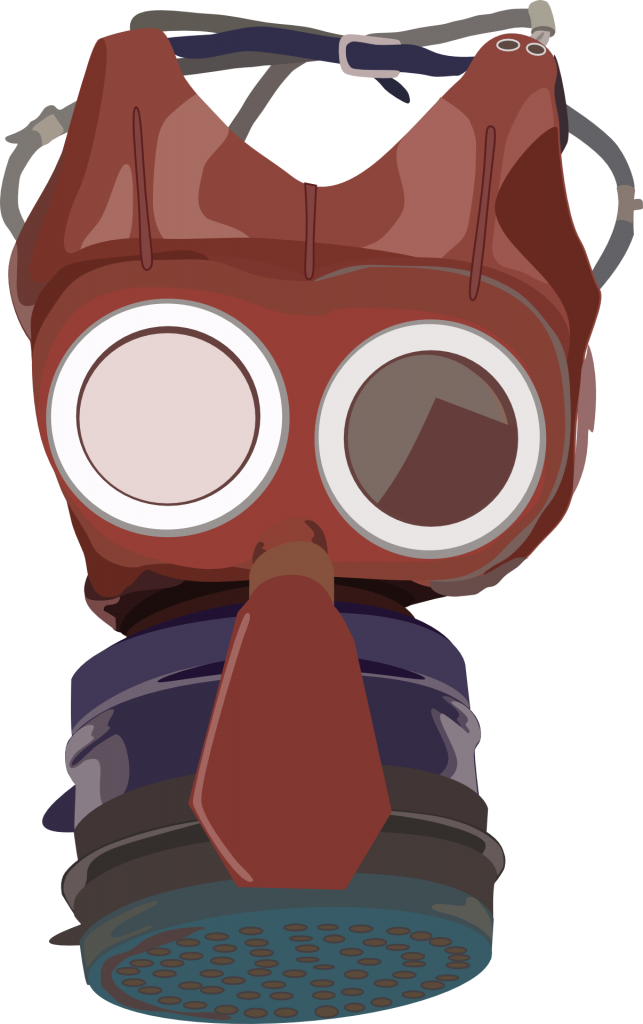 After Using Henna You Can't Go Back To Regular Dyes - Gas Mask (643x1024)