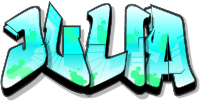 Aquest Es El Enllaç De Una Pagina Web Molt Xula Quenes - Graffiti Julia (900x375)