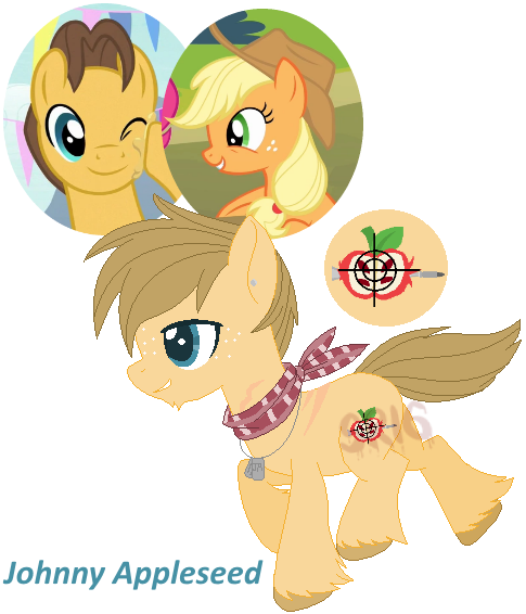 Johnny Appleseed 2018 By Superrosey16 - Cartoon (485x566)