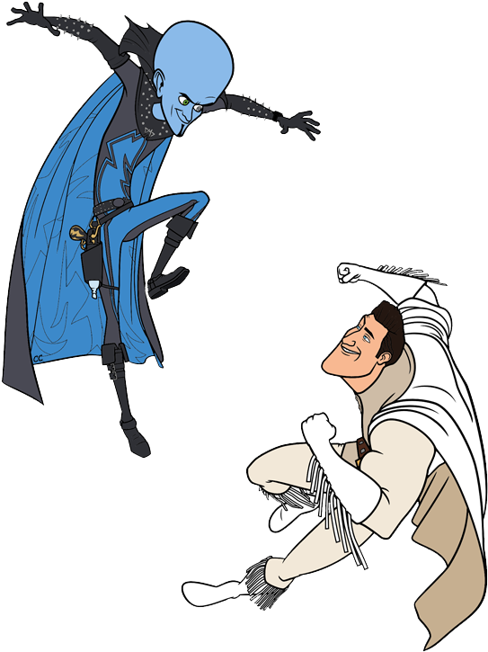 Metro Man Megamind, Metro Man Megamind - Megamind Vs Metro Man (550x729)