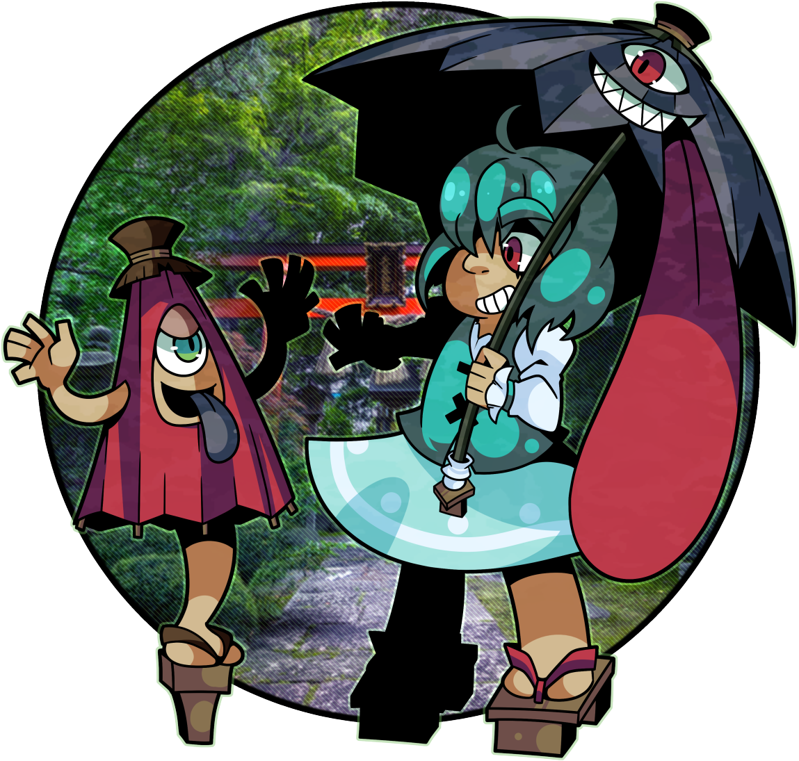 Karakasa Obake/pallysol And Kogasa Tatara For Today's - Karakasa Obake/pallysol And Kogasa Tatara For Today's (1280x1179)