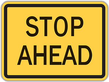 Hw3-1p Stop Ahead - Road Work Ahead Sign (400x400)