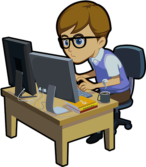 Hire Yii Developers - Programmer Clipart (565x539)