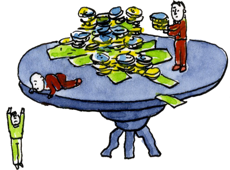 Illustration By Tjarko Van Der Pol - Cartoon (452x334)