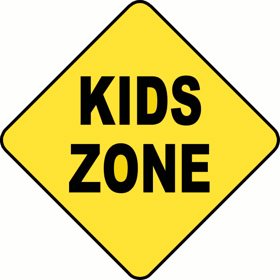 Such As, Schools Or Playgrounds, Near Large Trucks, - Baby On Board Sticker (908x908)