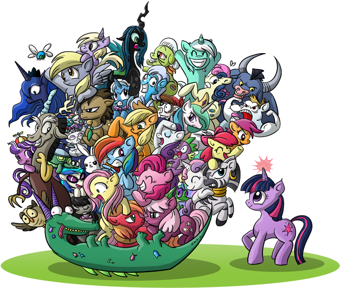 Lonely Rolling Star By Xkappax - Katamari Mlp (720x589)