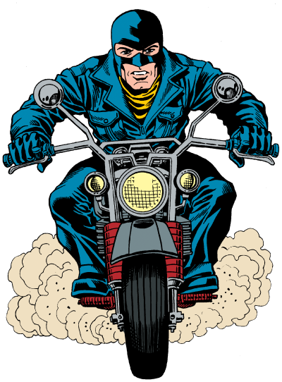 The - Mighty Crusaders Black Hood (400x542)