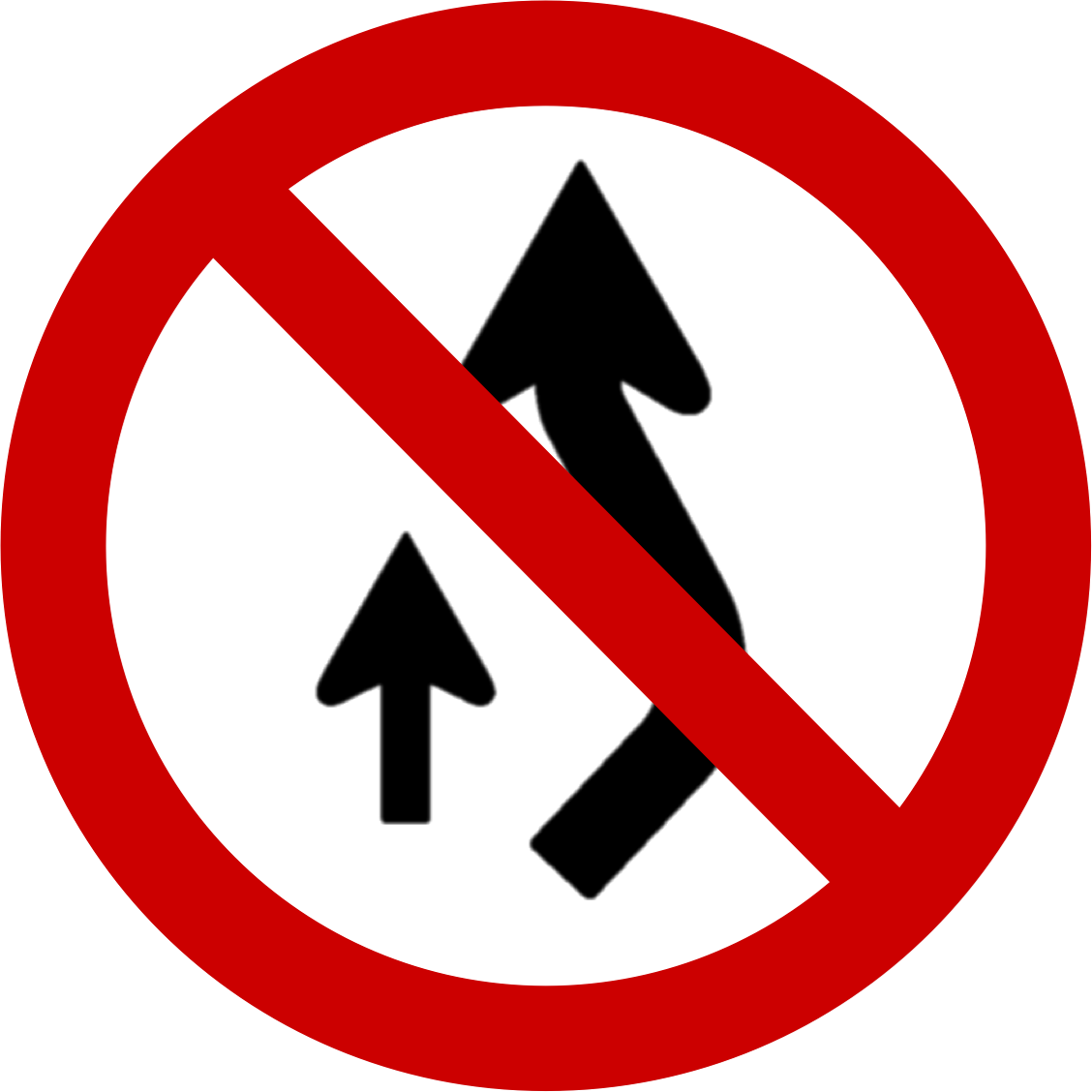 Indonesian Road Sign B6 - Stop Walking (1128x1128)