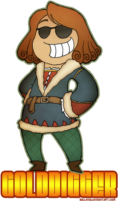 I Ain't Saying He's A By - Cartoon (400x671)