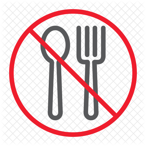 No Eat Icon - Icon No Eating Png (512x512)