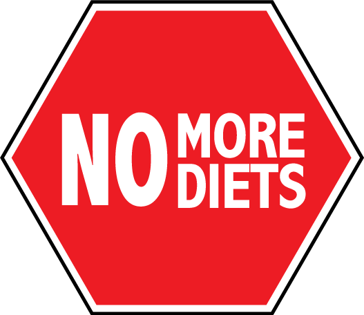 I Have Been Bombared With 'diets' 'fads' 'training - Stop Sign In Spanish (527x456)