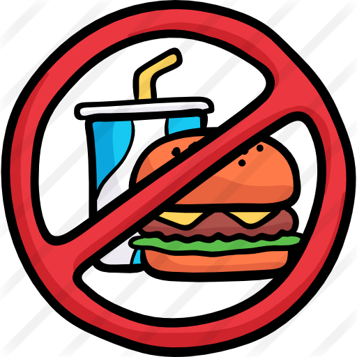 No Fast Food - Food (512x512)