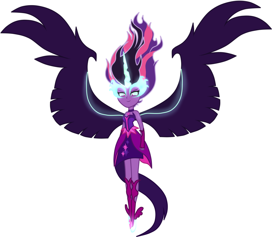 Midnight Sparkle By Mixiepie - Equestria Girls Midnight Sparkle (973x821)
