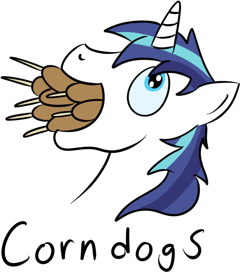 Corn Dogs Corn Dog Clip Art - Mlp Friendship Is Witchcraft Funny (1024x1024)