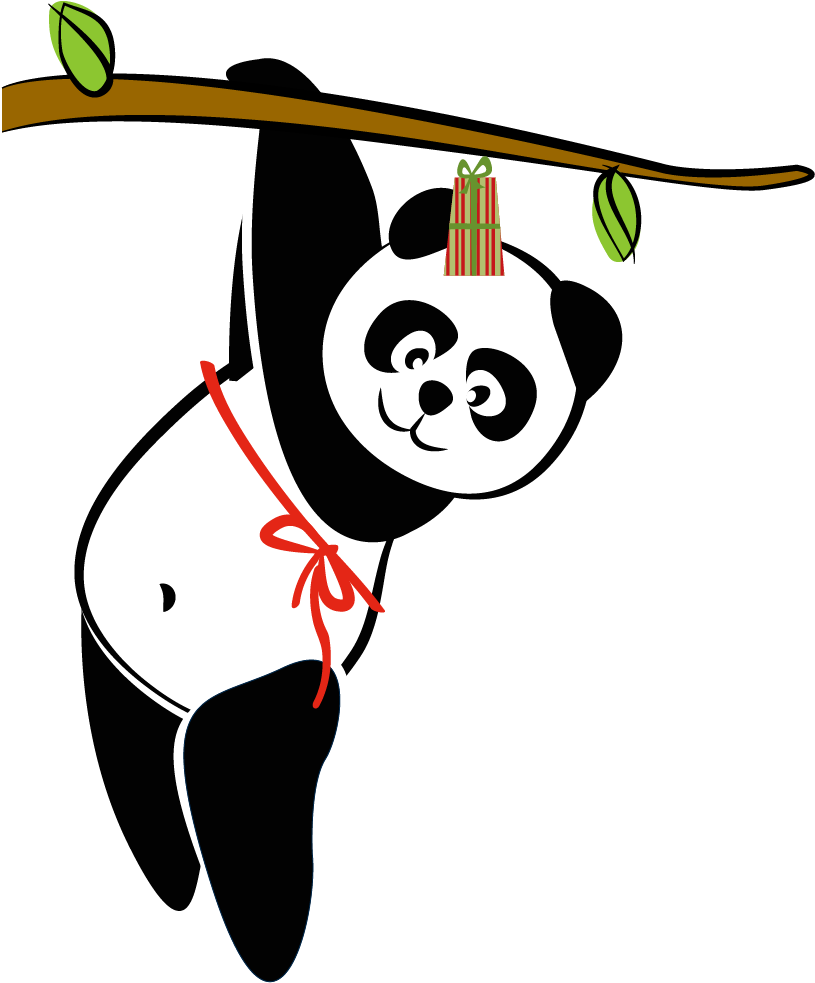 Giant Panda Cartoon Cuteness - Giant Panda (1118x1226)