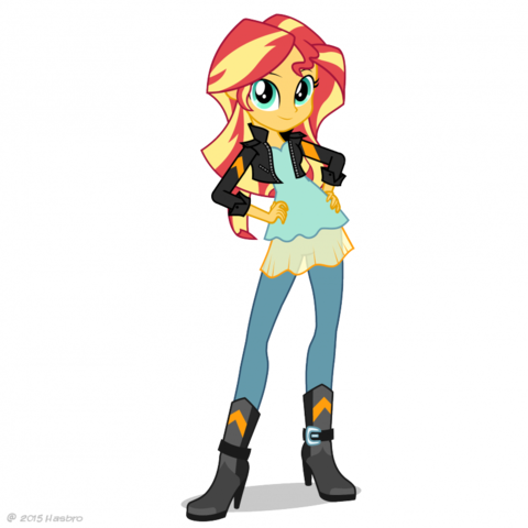 Friendship Games Sunset Shimmer Artwork - My Little Pony Equestria Girls Sunset Shimmer (480x480)