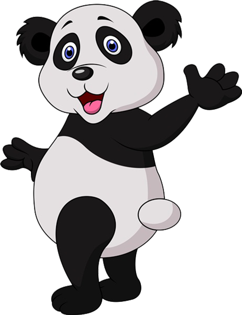 Giant Panda Cartoon Royalty-free Stock Photography - Giant Panda Cartoon Royalty-free Stock Photography (500x649)