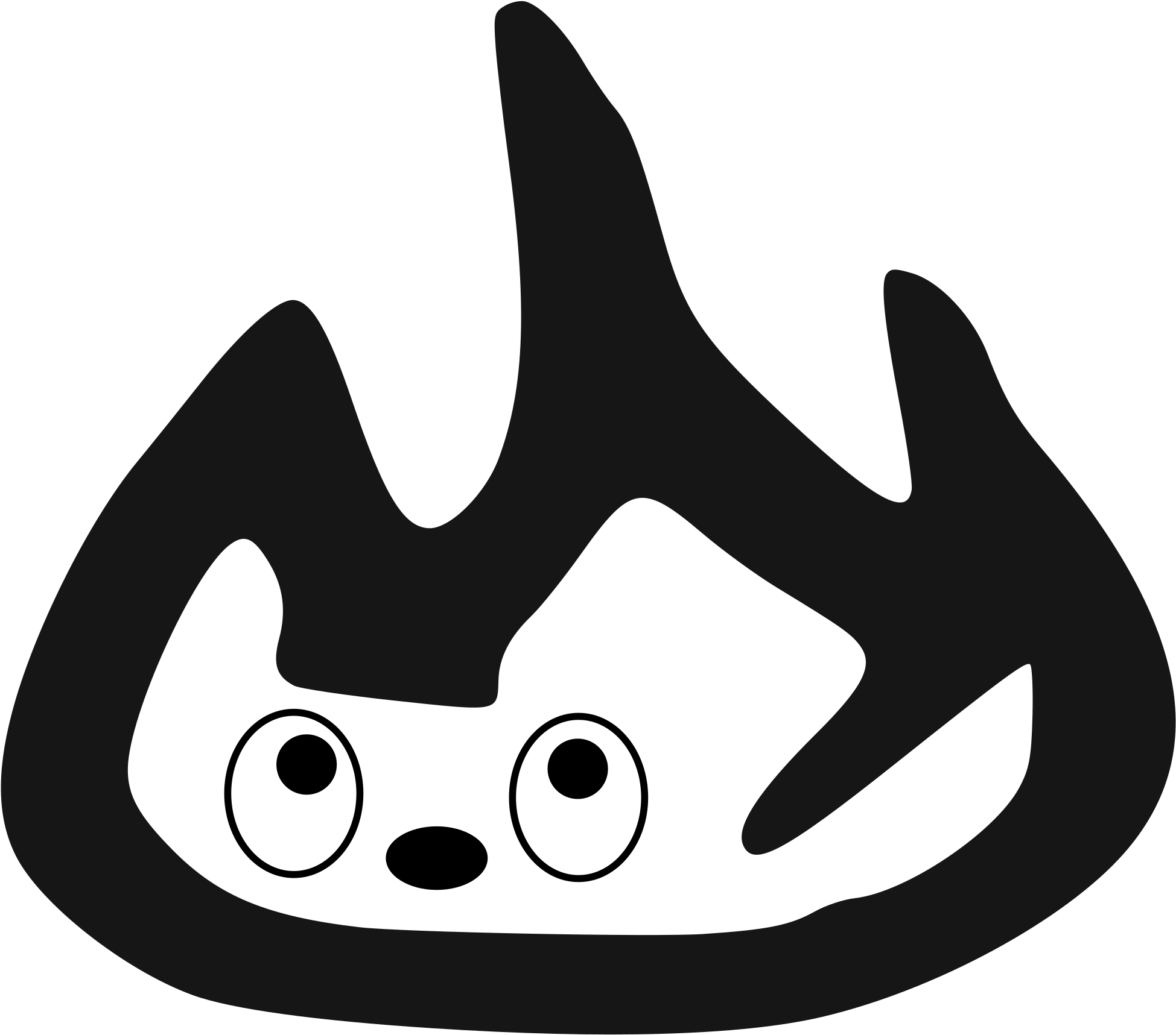 Fire Oracle Bone Script - Fire Clip Art (2400x2400)