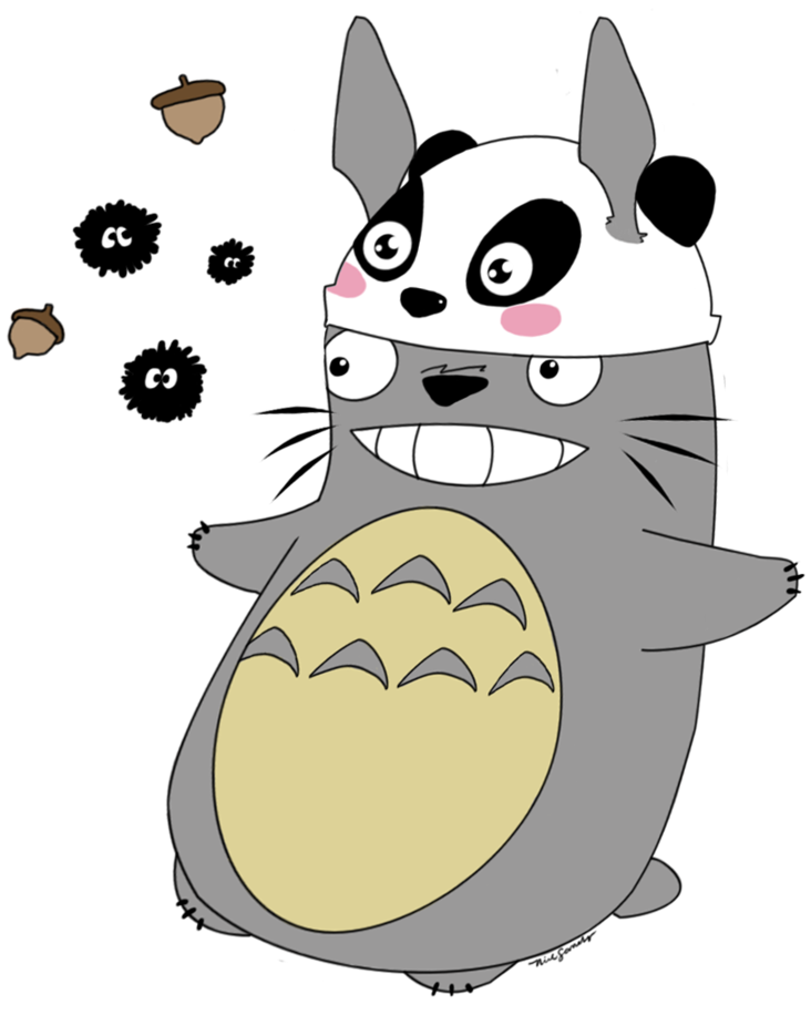 Giant Panda Cat Cartoon Drawing Fan Art - Giant Panda Cat Cartoon Drawing Fan Art (900x971)