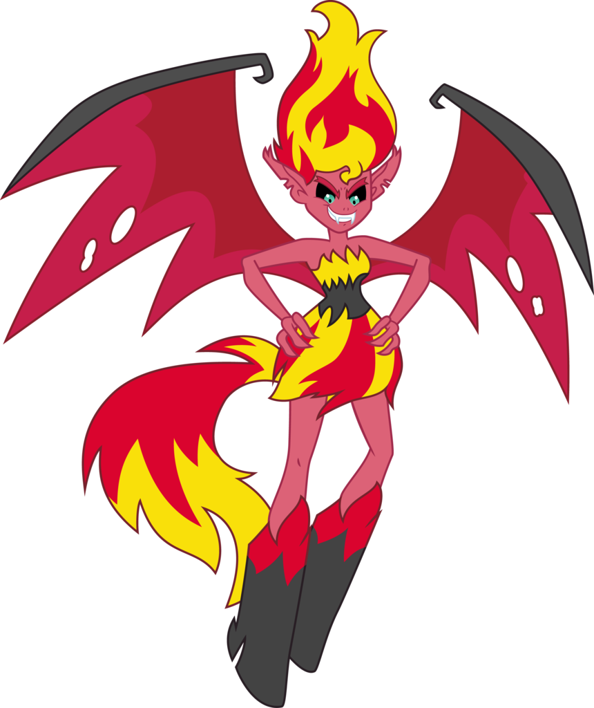 An Error Occurred - My Little Pony Equestria Girls Sunset Shimmer Demon (860x1024)