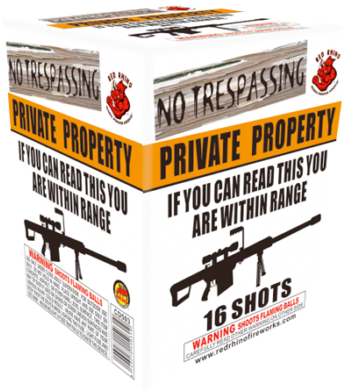 No Trespassing - Cake (500x450)