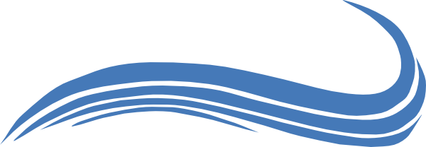Blue Swoosh Png (600x208)