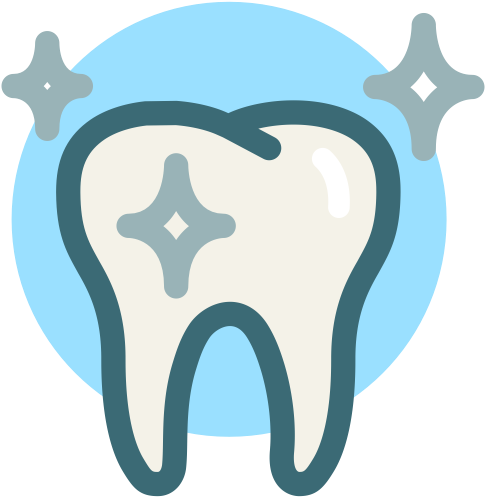 Dental Premium Color Symbol - Teeth Icon Png (512x512)
