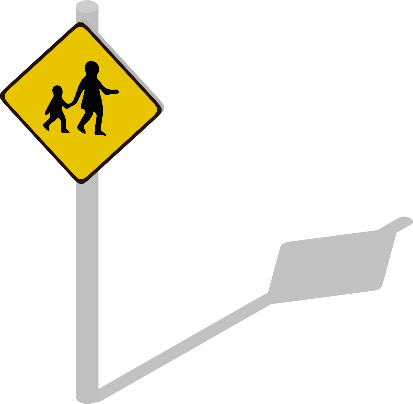 Traffic Sign Warning Sign Pedestrian Crossing - Caution This Is Sparta (1396x1366)