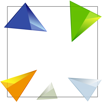 3d Triangle Geometric Shaped Background, Triangle, - Geometry (360x360)