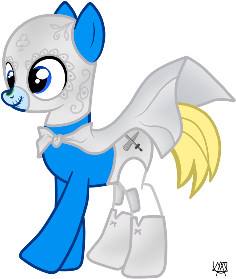 Finn The Pony As 'el Santo' - Saint (866x923)