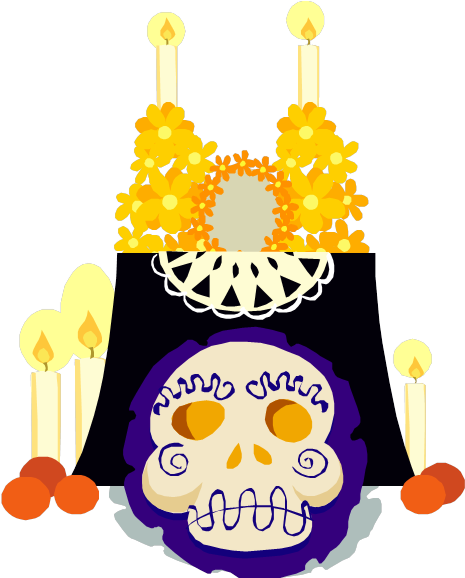 Dia De Los Muertos - Dia De Los Muertos (465x578)