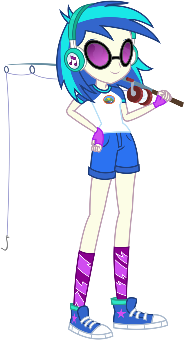 Fishing For Bass By Sketchmcreations - Dj Pon 3 Legend Of Everfree (667x1199)