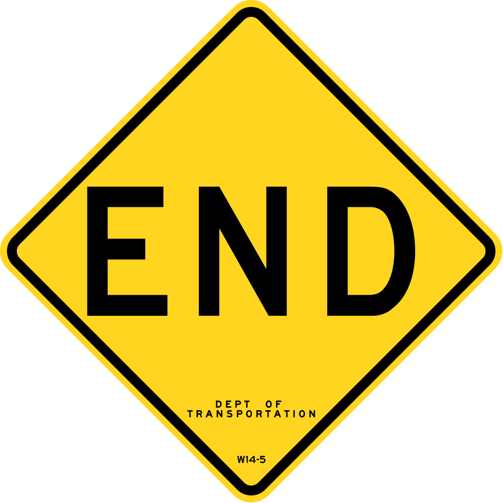 File - Nycdot W14-5 - Svg - Slow Sign (1024x1024)