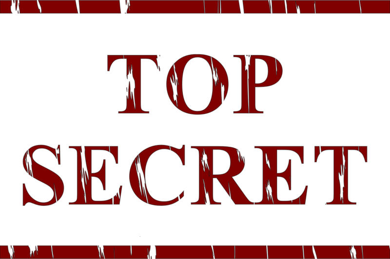 Clipart Top Secret (800x533)