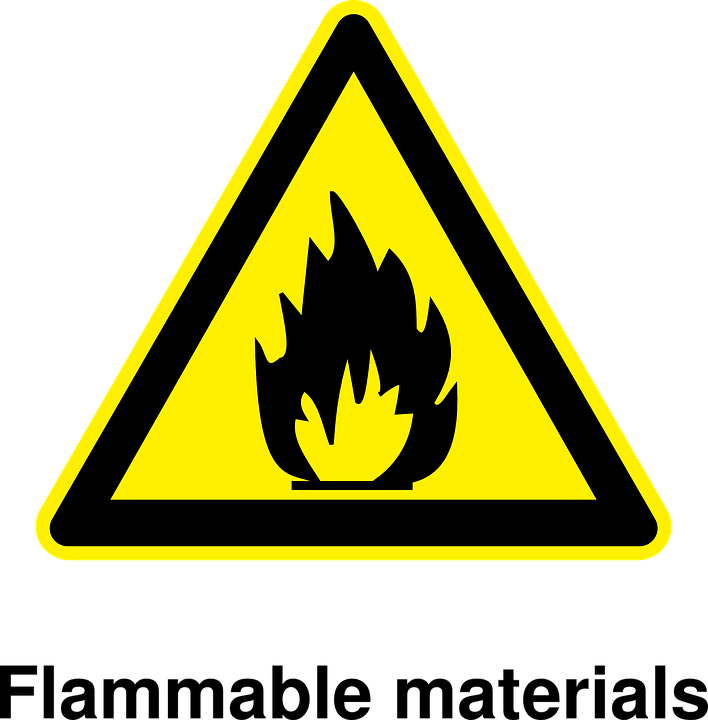 Slow Sign Cliparts 10, - Flammable Sign Vector (708x720)
