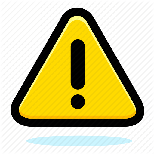 Hazard Sign Images - Warning Icon (512x512)