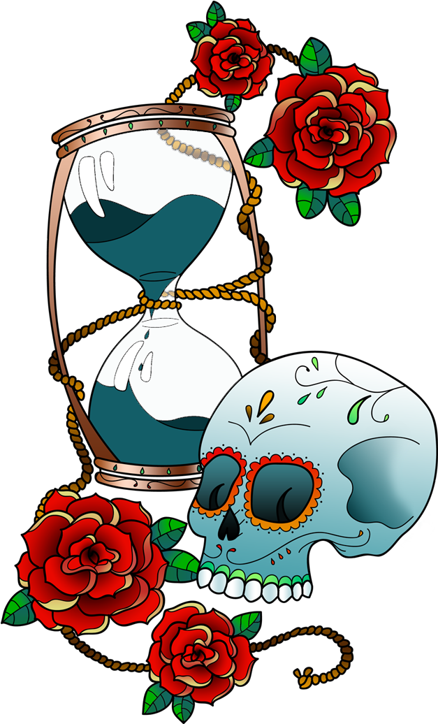 Dia De Los Muertos - Garden Roses (800x1120)