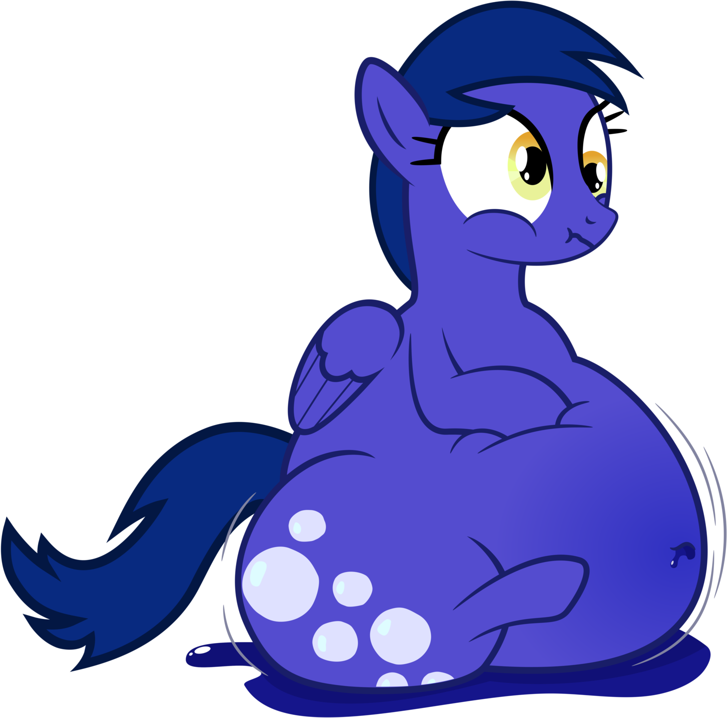 Bewitched Blueberry Muffins Part 2 By Worstsousaphonehorse - Bewitched Blueberry Muffins (1600x1600)