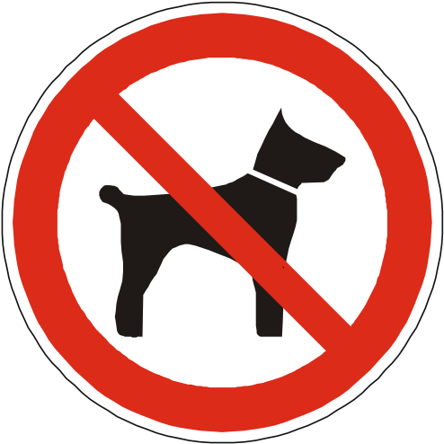 Free Image Download No Pets Allowed Sign Feedyeti - No Animals Logo (1280x1280)