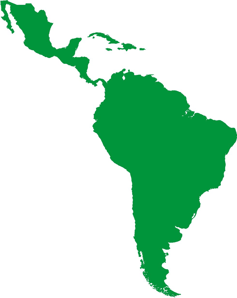 Central & South America - Latin America And Caribbean (1056x1318)