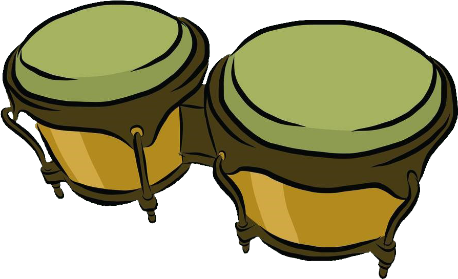 Conga Musical Instrument Latin Percussion - Vector Logo Congas (1000x750)
