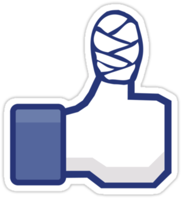 Funniest Tweets About Facebook Shutdown - Funny Facebook Thumb (800x768)