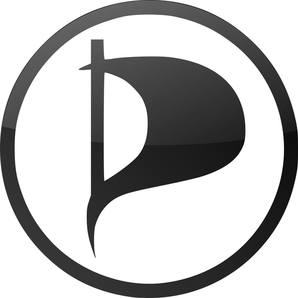 “industry Bulgarian Torrent” What Is True And What - Pirate Party Icon (1000x1000)